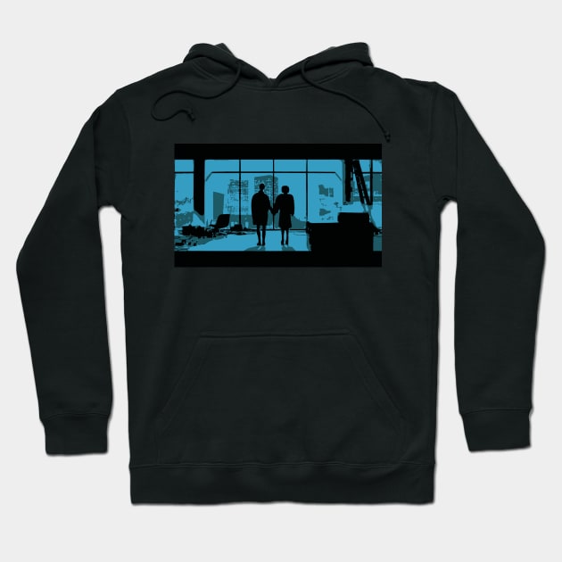 Fight Club Final Scene Hoodie by burrotees